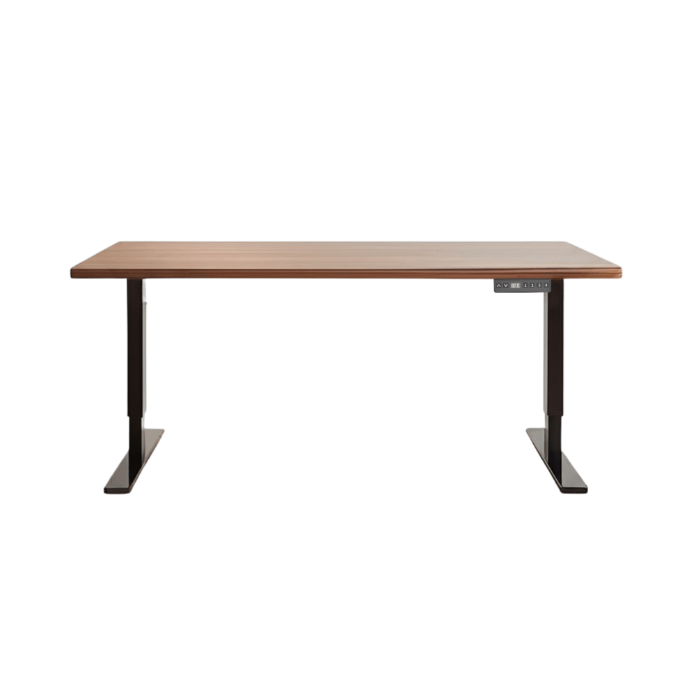 โต๊ะปรับระดับไฟฟ้า ขนาด 120 CM MOKKOI HOME รุ่น X-120 สีน้ำตาลวอลนัท